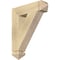 Ekena Millwork Traditional Arts & Crafts Rough Sawn Bracket, Douglas Fir, 4"W x 18"D x 22"H BKT04X18X22TRA03RDF - alternate 1